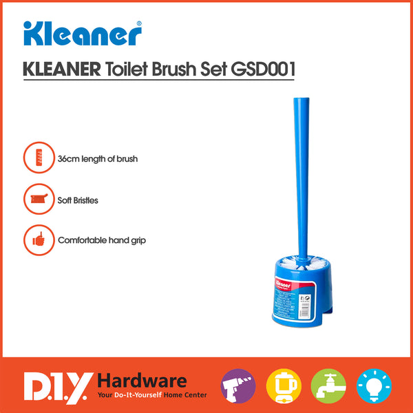 KLEANER by DIY Hardware Toilet Brush Set GSD001