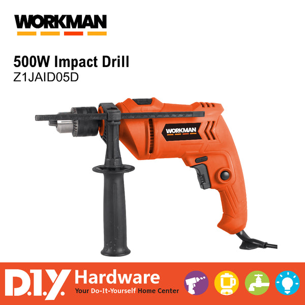 WORKMAN by DIY Hardware 500W Impact Drill Z1JAID05D