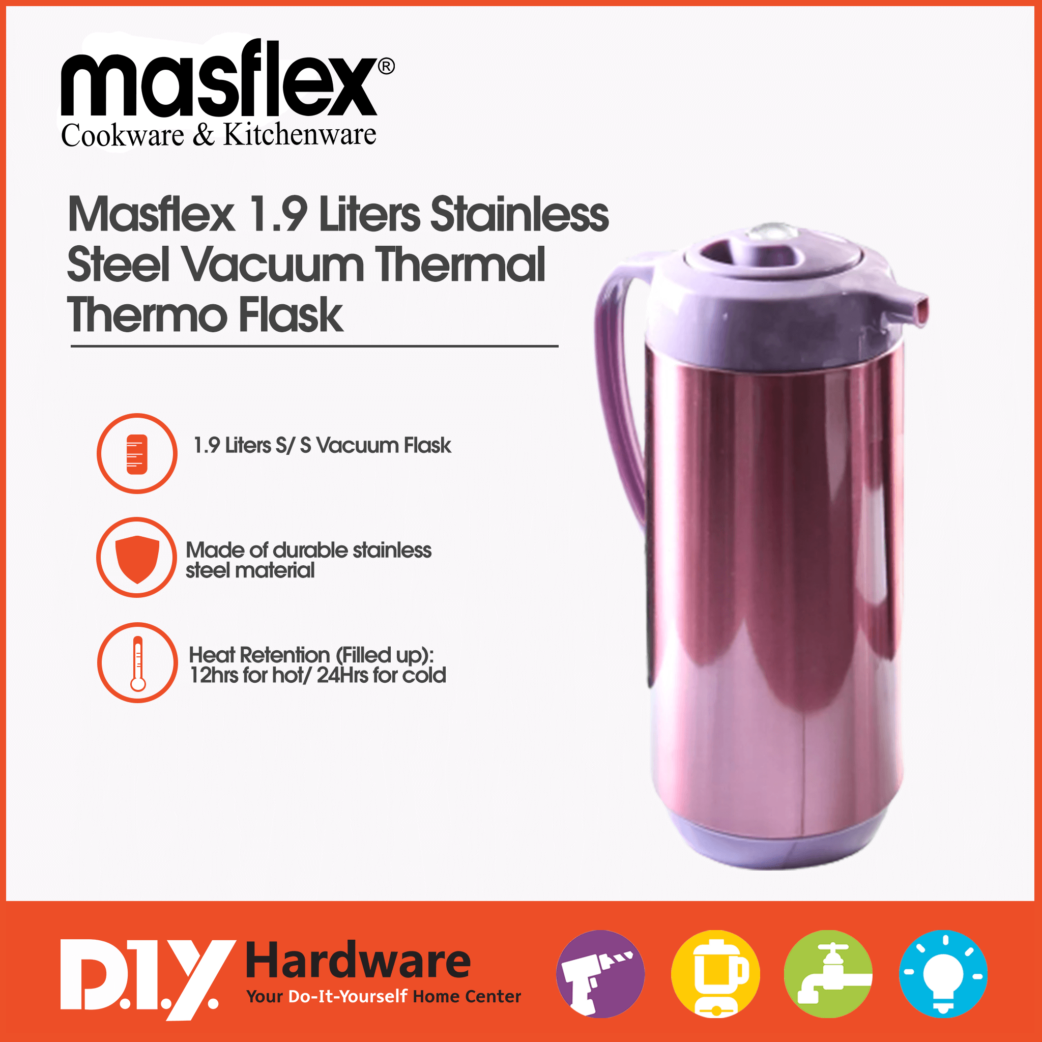 Thermal vacuum discount flask