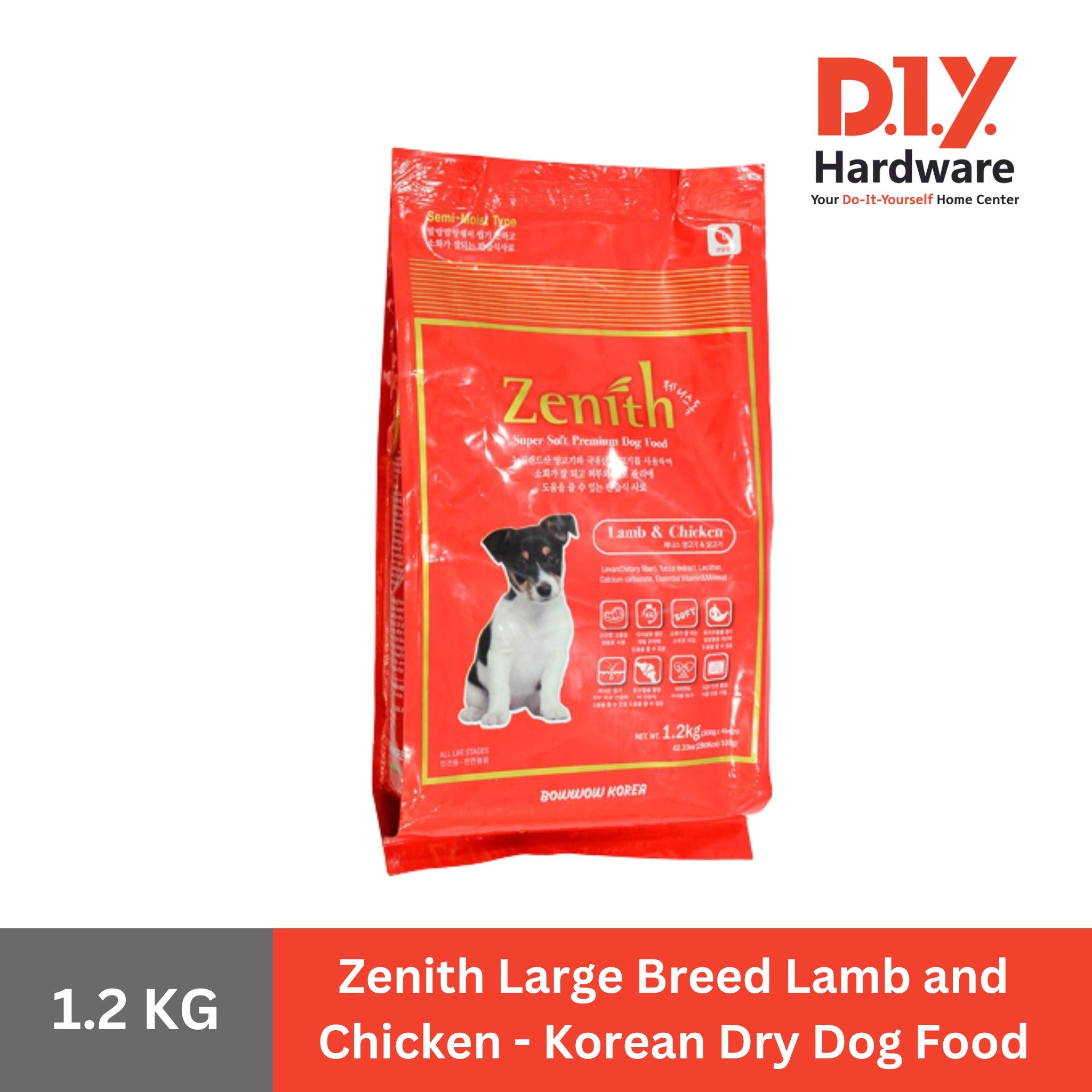 Buy Zenith Soft Large Breed Lamb and Chicken Dry Dog Food