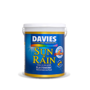Davies Sun & Rain Elastomeric Waterproofing Paint Tulle White 1 Liter