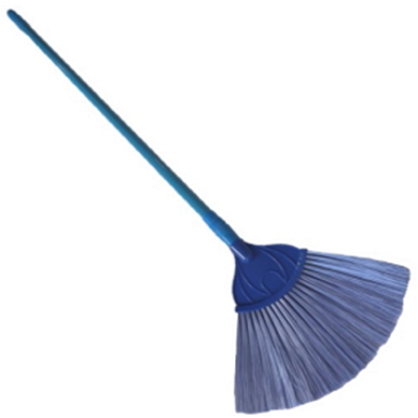 Soft bristle shop broom