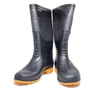 Tuff Gear Mens Rainboots Black