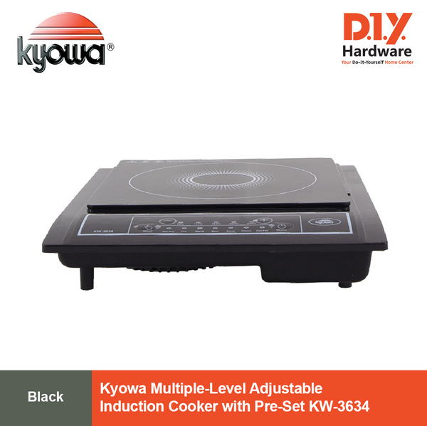 Kyowa Multiple-Level Adjustable Induction Cooker with Pre-Set KW-3634 - DIYH ONLINE EXCLUSIVE