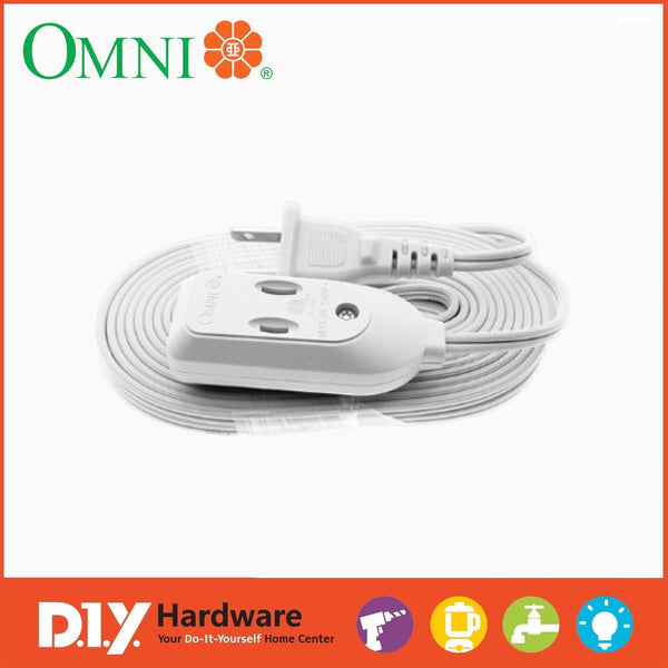 Omni Dual Portable Extension Cord 6 meters WDP-306