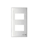 Omni 2 Gang Stainless Plate WWP-112S-PK