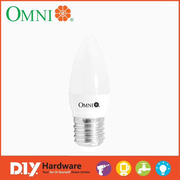 Omni LED Frosted Chandelier Bulb Warm White E27 4W