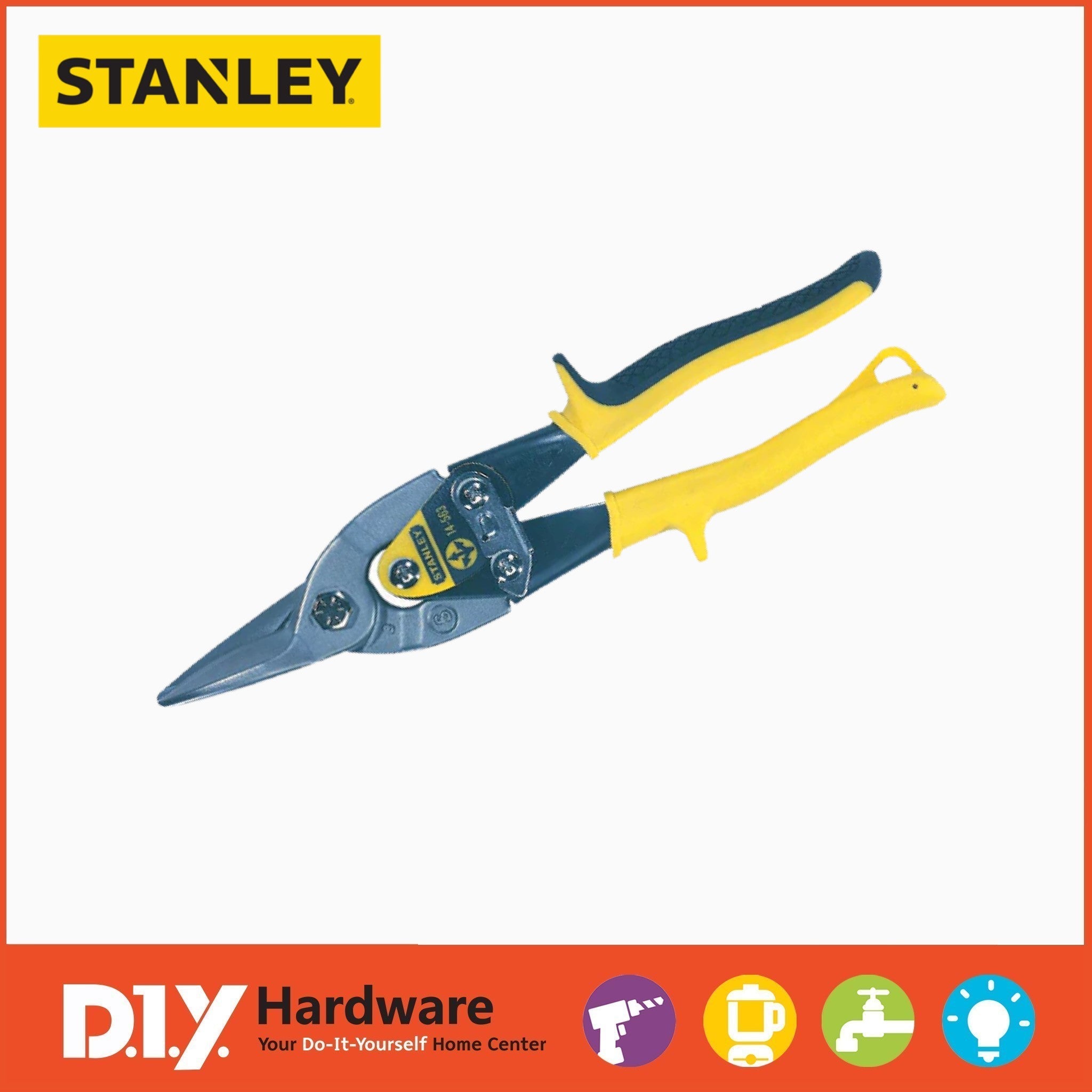 Stanley Mild Steel Aviation Snip Cutter, Size (Inch): 10 Inch