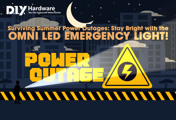 Surviving Summer Power Outages: Stay Bright with the Omni LED Emergency Light!