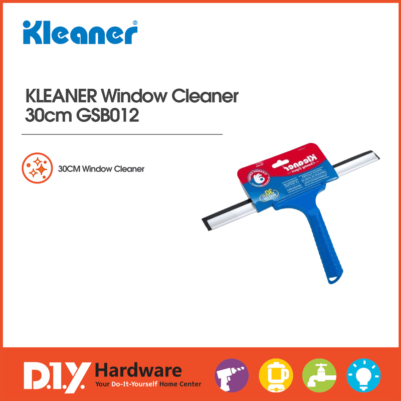 KLEANER by DIY Hardware Window Wiper Cleaner 30cm GSB012