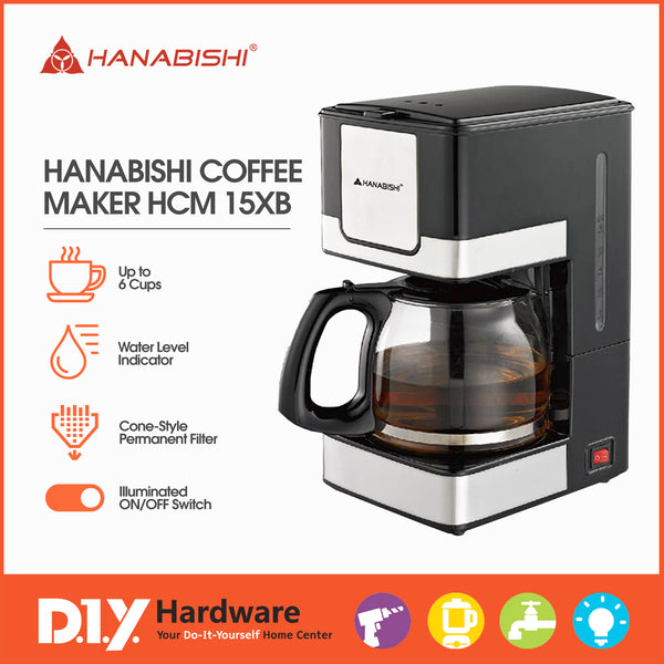 Hanabishi by DIY Hardware Coffee Maker Hcm 15Xb