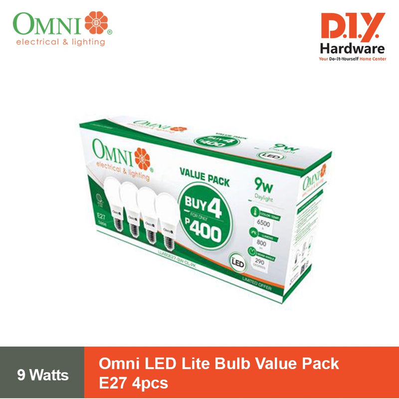 Original Omni LED Lite Bulb E27 4Pcs.