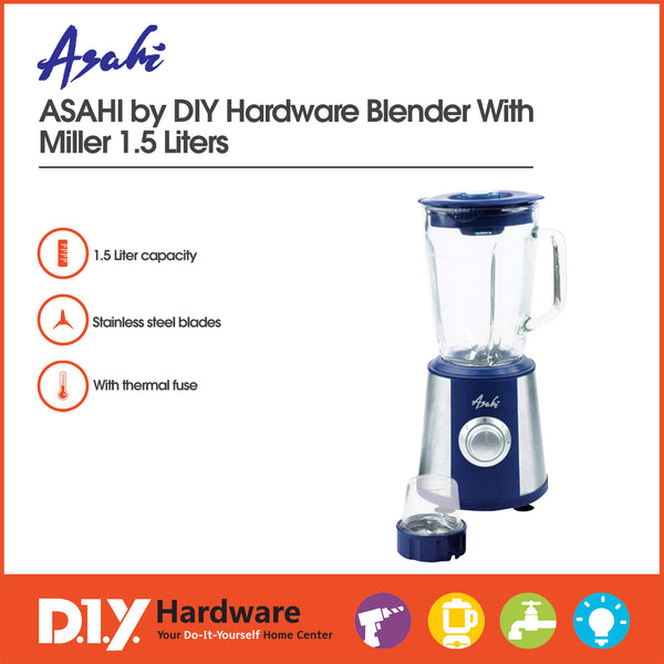 Asahi by DIY Hardware Blender With Miller 1.5 Liters