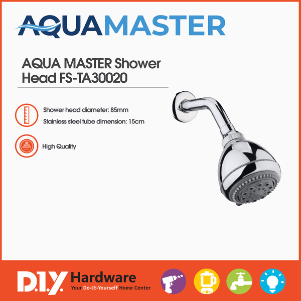 AQUA MASTER by DIY Hardware Shower Head FS-TA30020