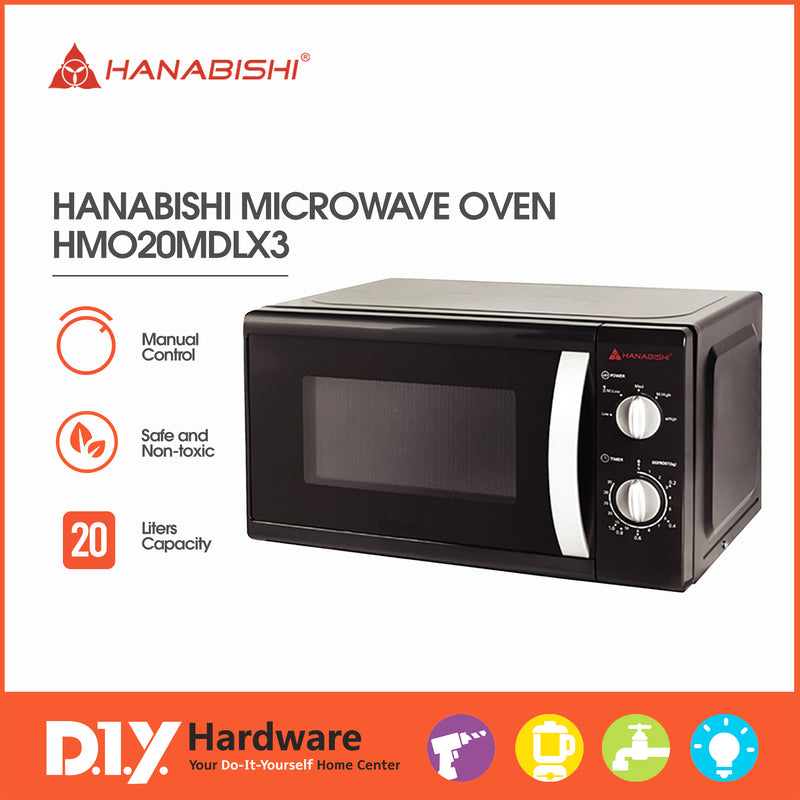 Hanabishi by DIY Hardware Microwave Oven HMO20MDLX3