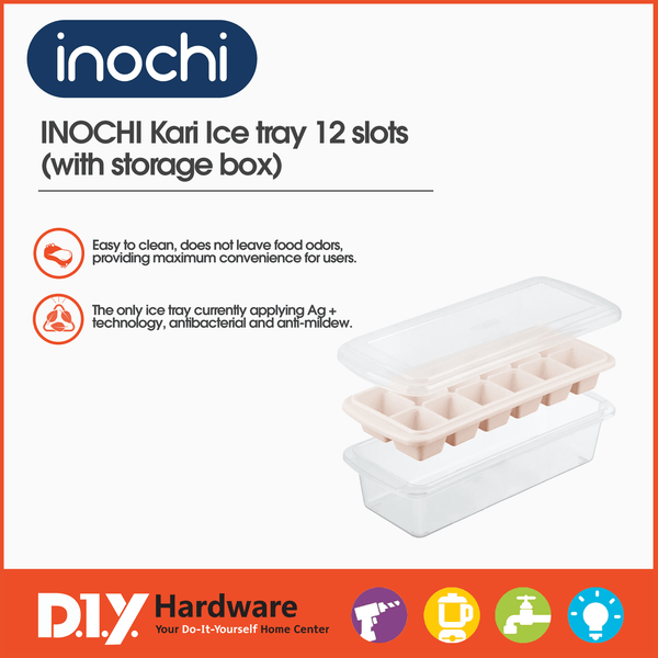 INOCHI Kari Ice tray 12 slots (with storage box)