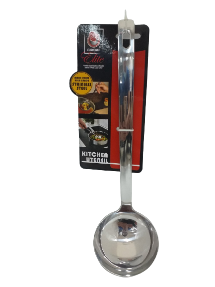 EUROCHEF by DIY Hardware Stainless-Steel Soup Ladle 12