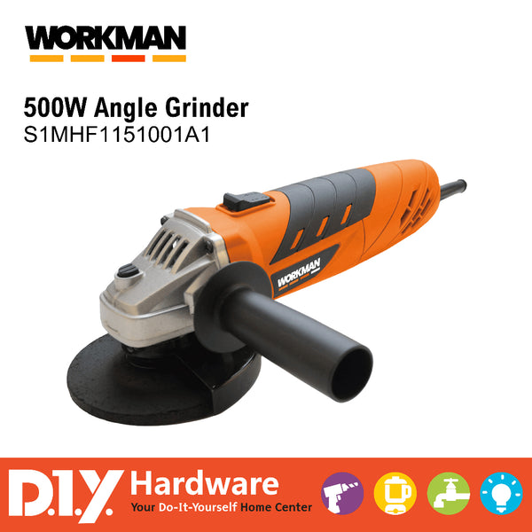 WORKMAN by DIY Hardware 500W Angle Grinder S1MHF1151001A1