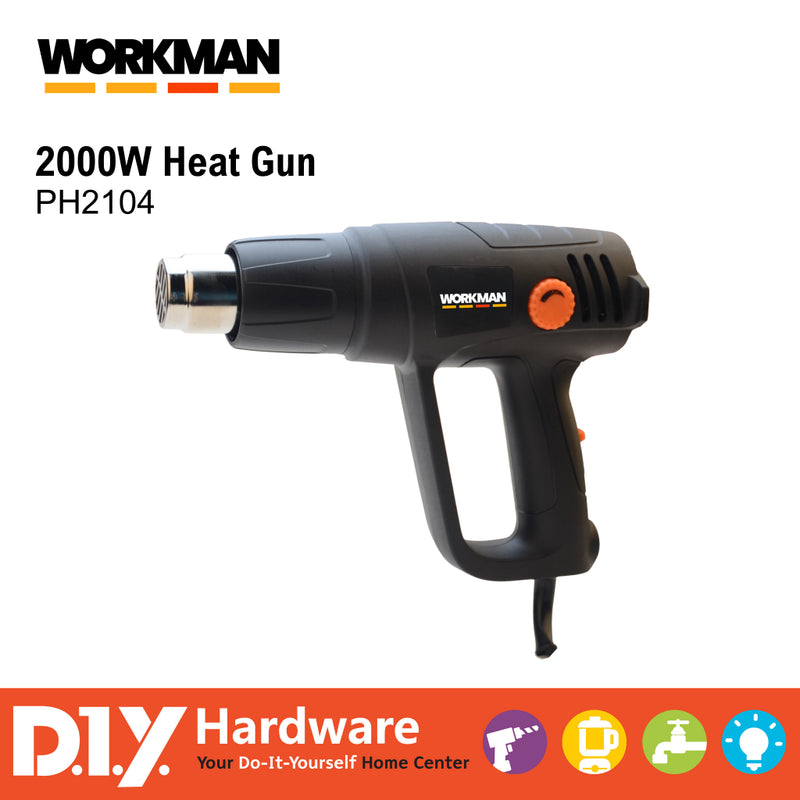 WORKMAN by DIY Hardware 2000W Heat Gun - PH2104