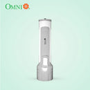 OMNI by DIY Hardware Rechargeable LED Torchlight 2W+1W SMD - RFL-9128