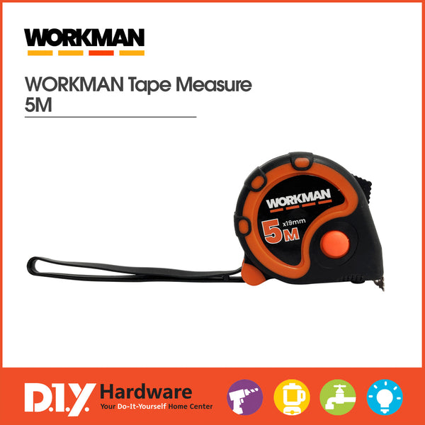 WORKMAN Tape Measure 5 meters