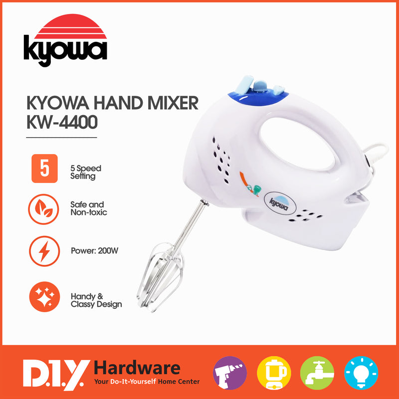 KYOWA by DIY Hardware Hand Mixer 5 Speed Kw-4400