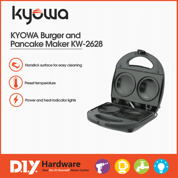 Kyowa Burger and Pancake Maker Pan Machine KW-2628 - DIYH ONLINE EXCLUSIVE