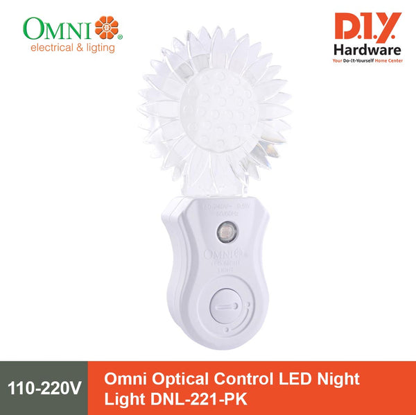 Omni Optical Control LED Night Light DNL-221-PK