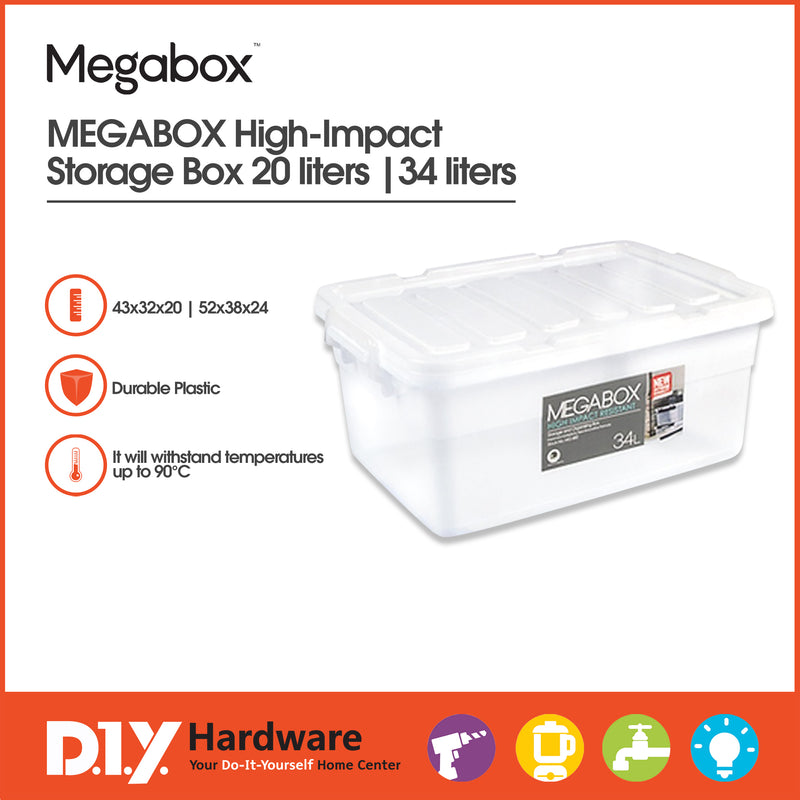 Megabox Storage Box 34 Liters Mg-682
