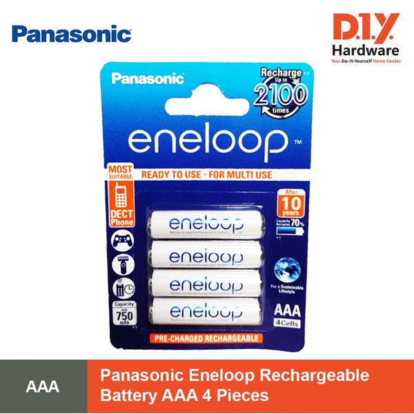 Panasonic Eneloop Rechargeable Battery AAA