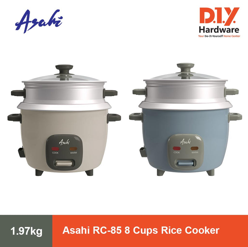 Asahi by DIY Hardware RC 85 8 Cups Rice Cooker DIYH ONLINE EXCLUSIVE