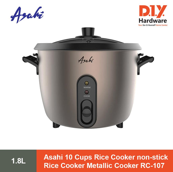 Asahi by DIY Hardware RC 107 10 Cups Rice Cooker