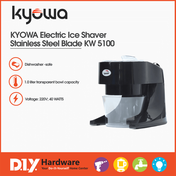 KYOWA by DIY Hardware Electric Ice Shaver Stainless Steel Blade KW 5100