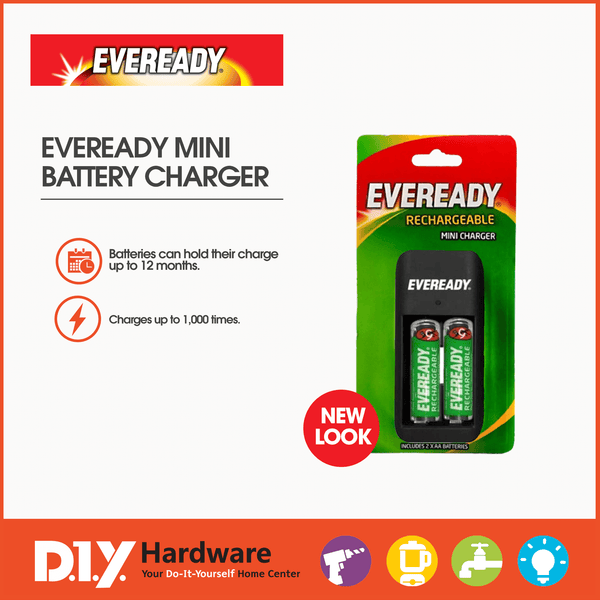 Eveready Rechargeable Mini Charger