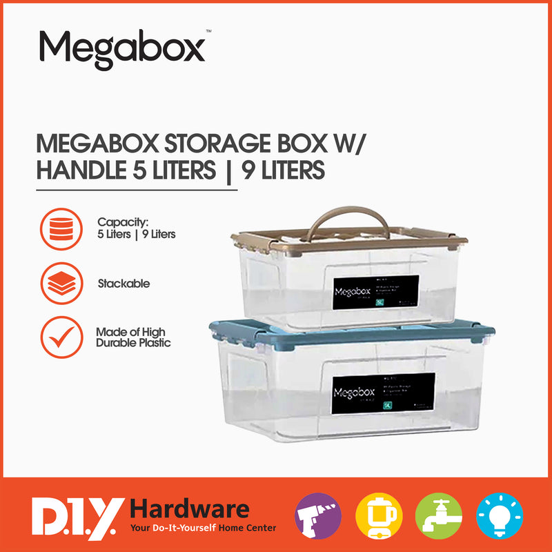 Megabox Carri-Mi Series With Handle 9L Mg-832