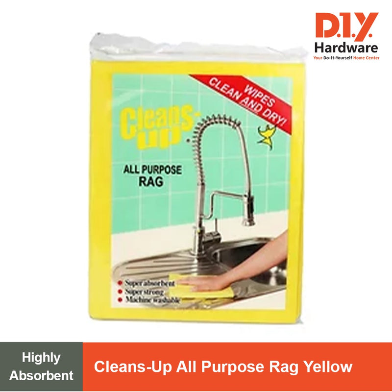 Cleans Up All Purpose Rag Strong and Highly Absorbent