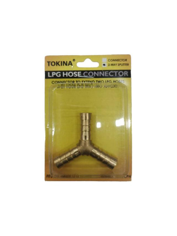 Tokina 2-Way Splitter LPG Hose Connector