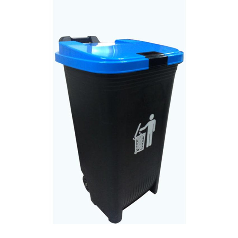 Orocan Trash Can 80 Liters Blue
