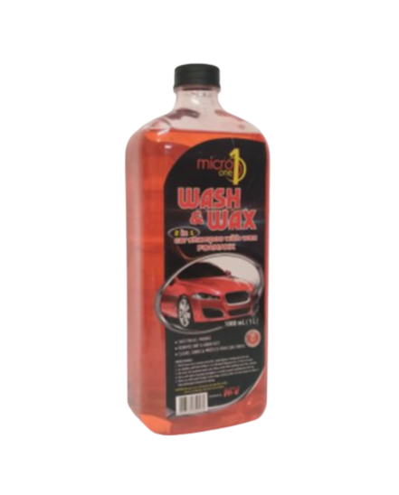 Micro 1 Wash and Wax Car Shampoo 1 Liter