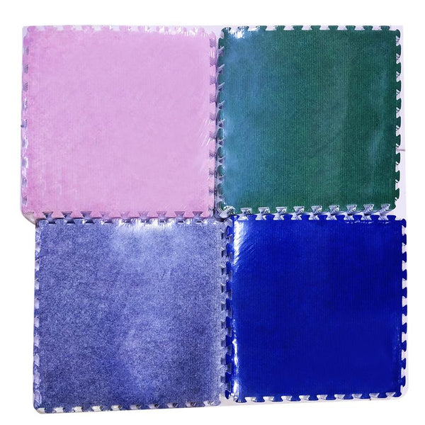 Flubest Carpet Mat Pink 10 Pieces