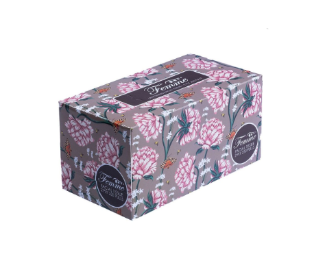 Femme Facial Tissue Box 2 Ply 250 pulls