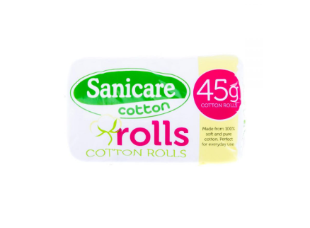 Sanicare Cotton Rolls 45g / 90g