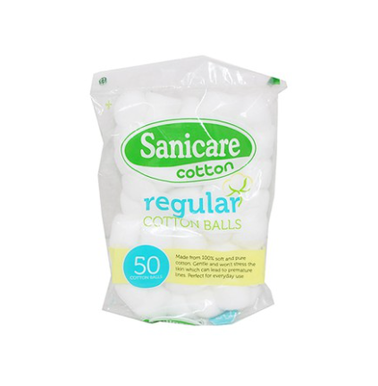 Sanicare Cotton Balls 50's / 100's