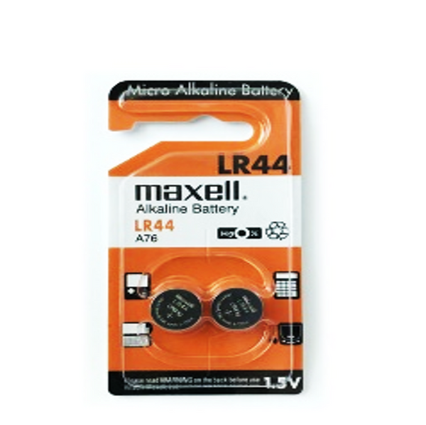 Maxell Lithium Alkaline Battery 2pcs LR44