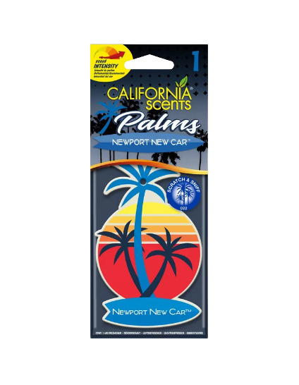 California Scents Palm New Car Paper