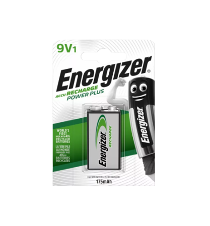 Energizer Rechargeable Battery 9V 175mah 6S NH22