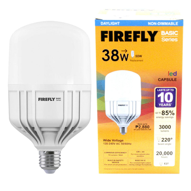 Firefly Basic LED Capsule 38 Watts Daylight - DIY Hardware Online