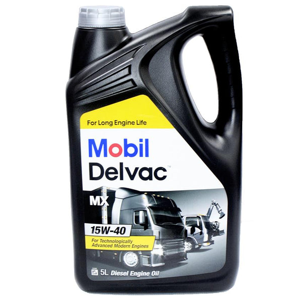 MOBIL DELVAC MX 15W 40 5 LITERS BAS - DIY Hardware Online