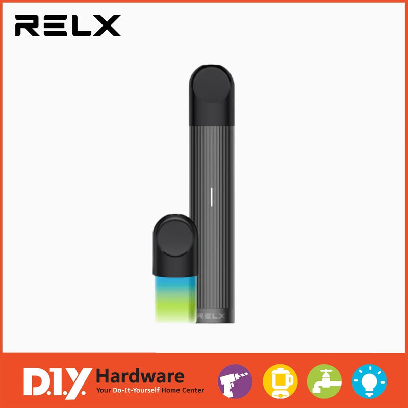 Relx Essential Starter Kit Black + Menthol Xtra Pods