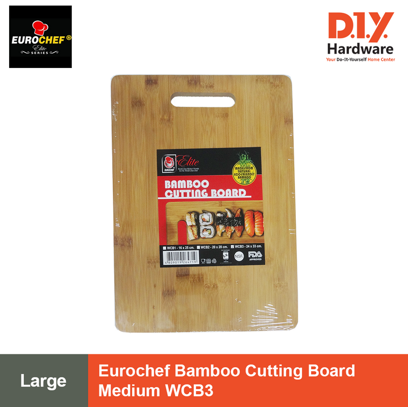 Eurochef Bamboo Cutting Board Small | Medium | Large